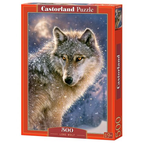 Puzzle Castorland 500el Samotny Wilk